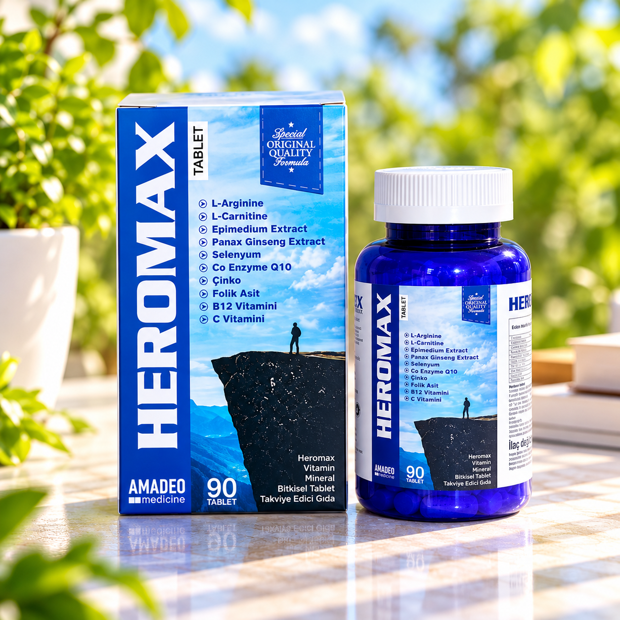 Hermomax Vitamin Bitkisel Gıda Takviyesi